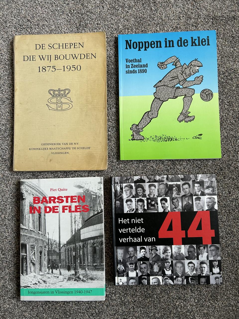Diverse Zeeuwse boeken....5€ p/st.