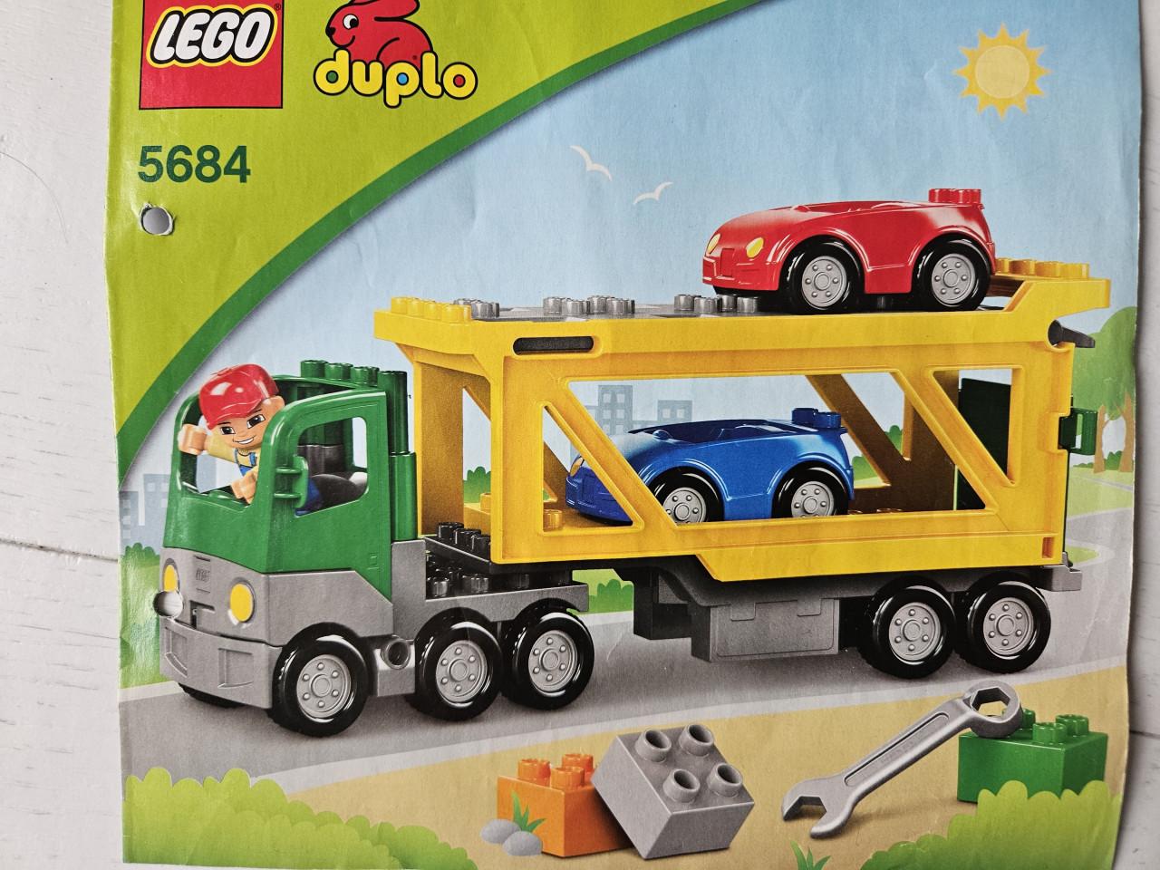 Duplo transporter, politie, brandweer en andere sets