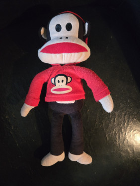 Knuffelaapje Paul Frank