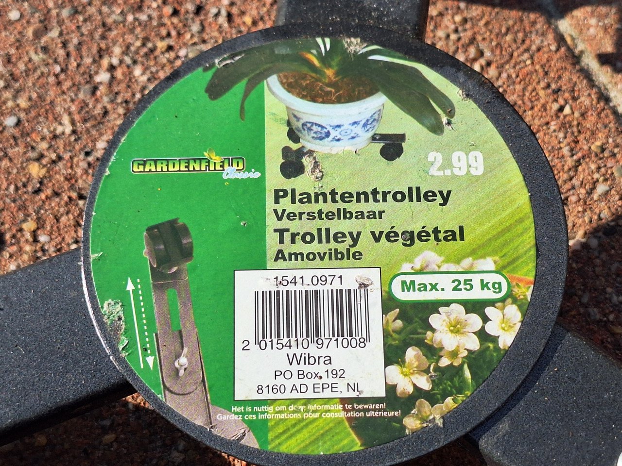 Plantentrolley, 3 stuks