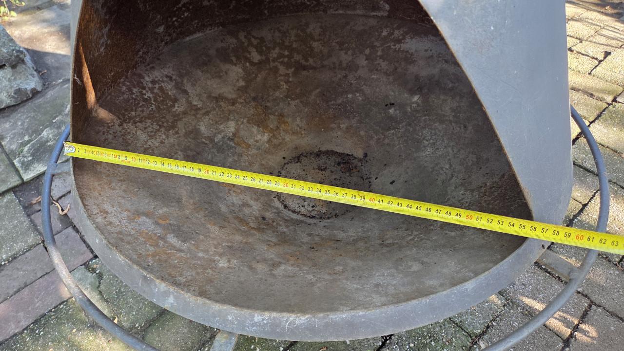 Gebruikte vuurkorf / tuinhaard voor gezellige avonden