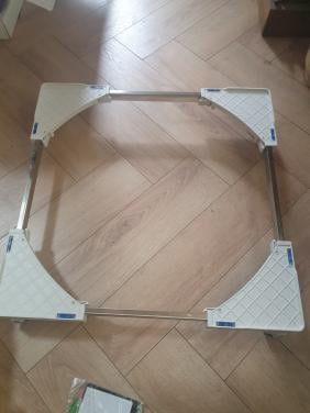 Witte Vonia Wasmachine verhoger • verstelbaar • 300 kg • witgoed