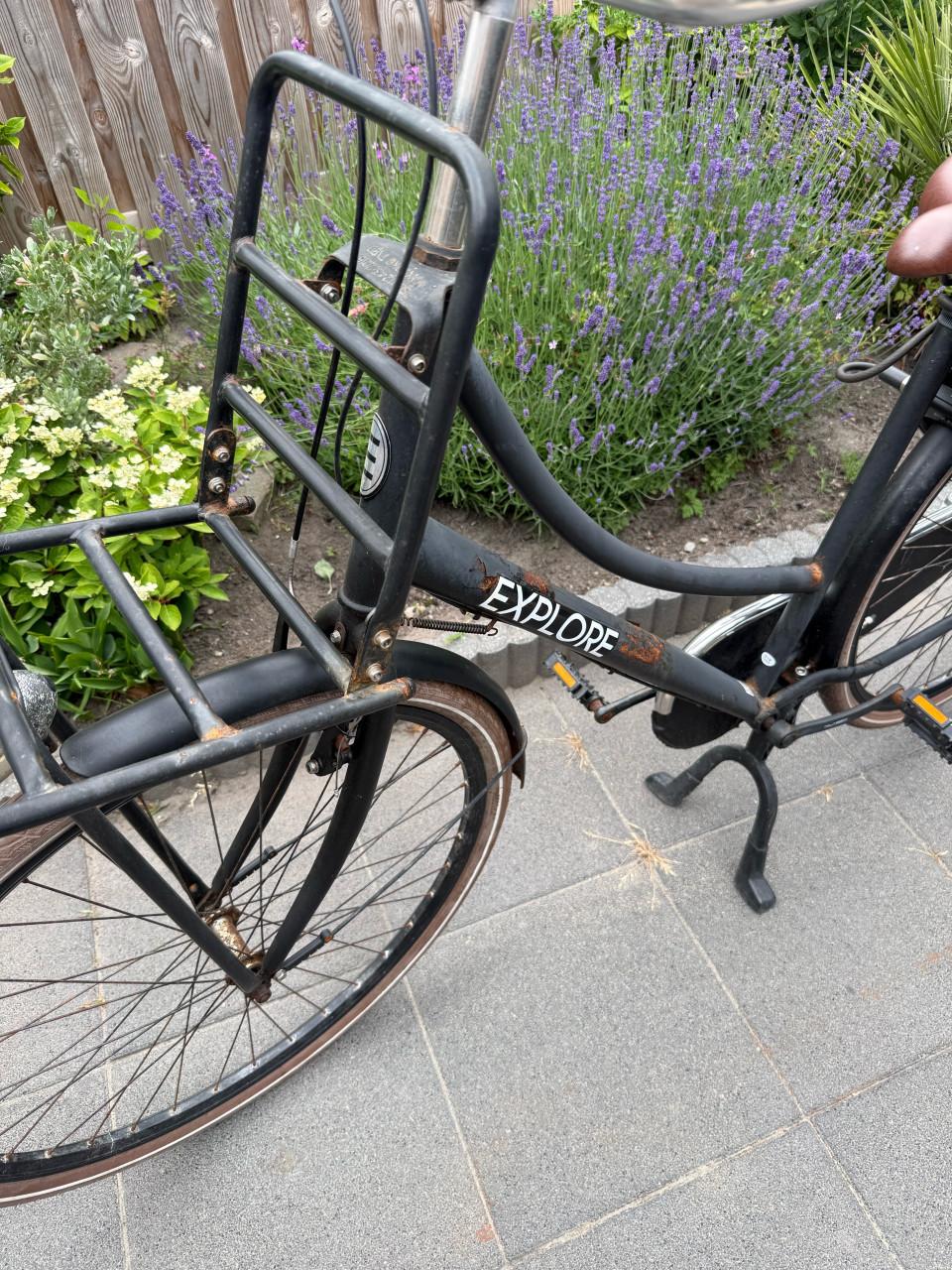 Damesfiets transportmodel (opknapper)