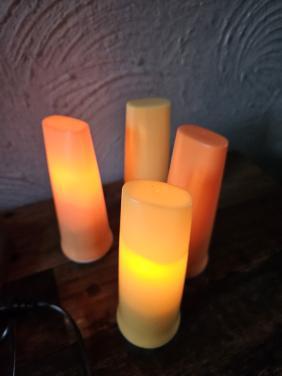 Candela LED Kaarsen Set met Oplaadstation