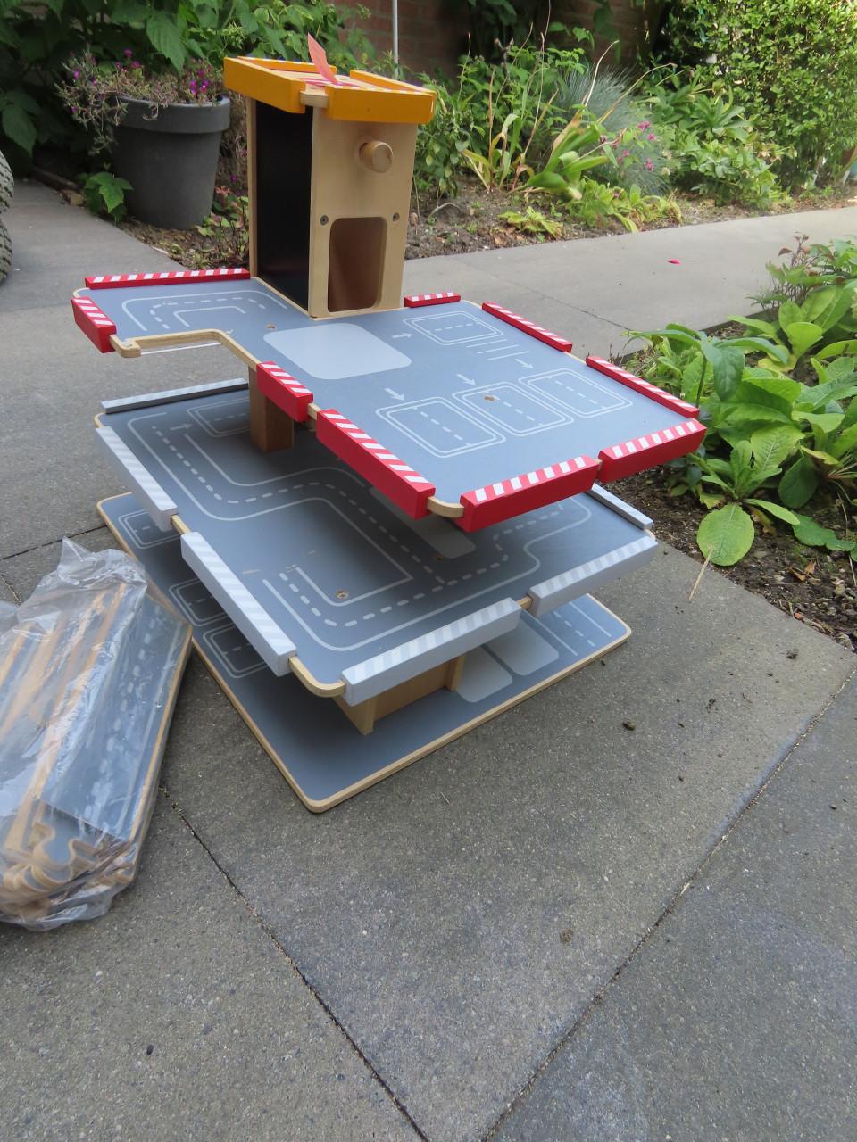 Houten garage zgan