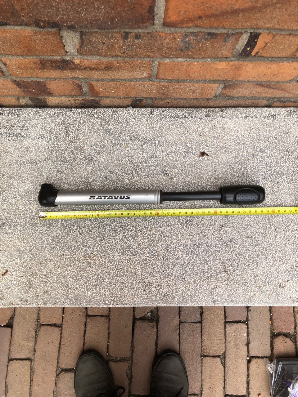 Fiets pompje.