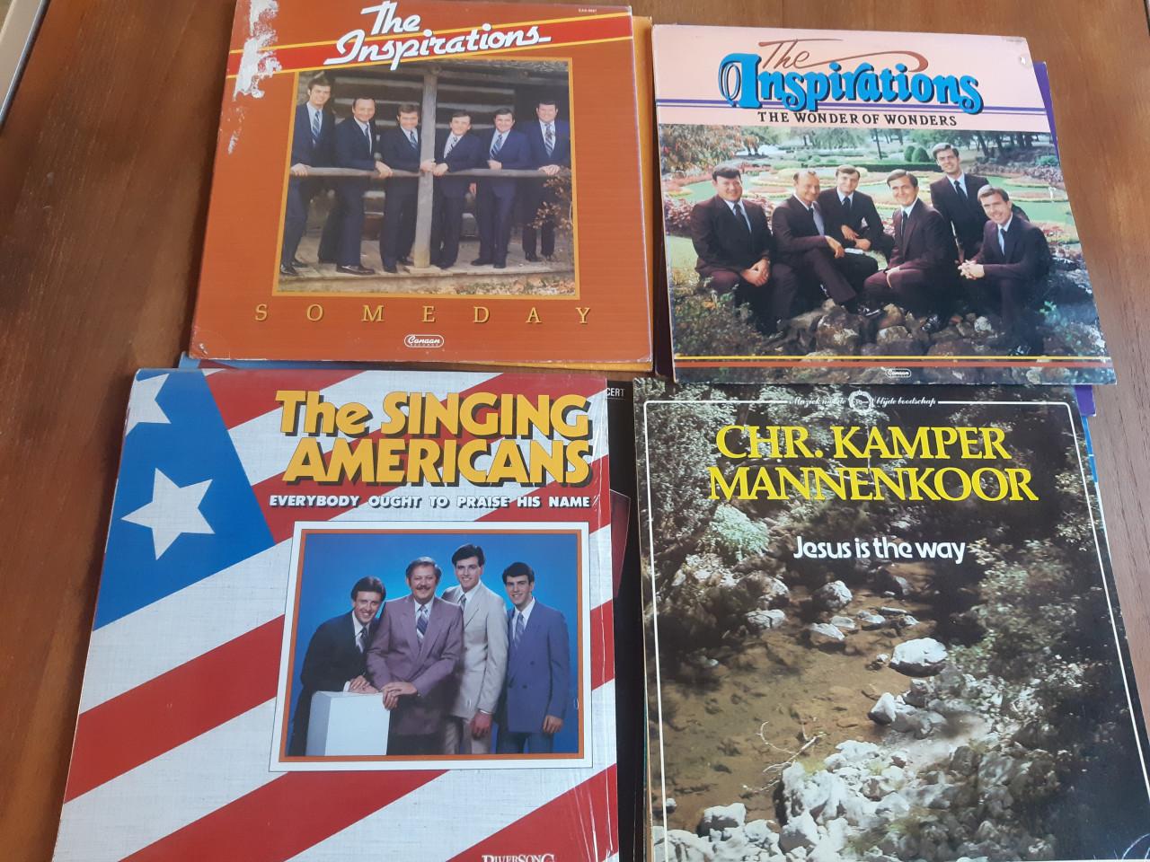 LP's Religie en Gospel 12 stuks