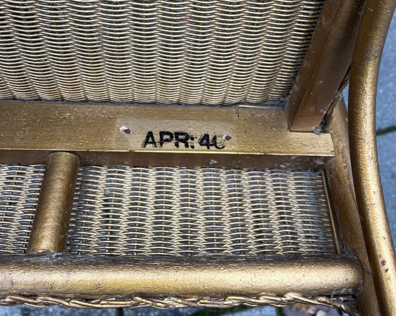 Engelse Lloyd Loom set 4 delig