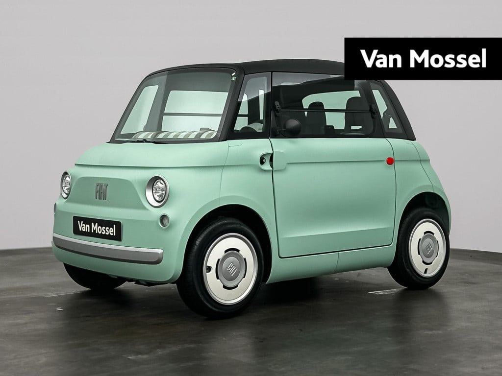 Fiat Topolino | led verlichting | panorama dak | smartphone houder | uit vo