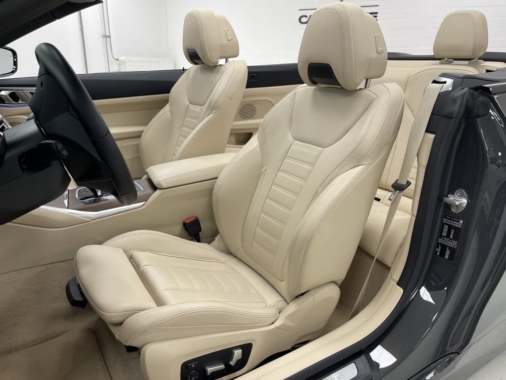 BMW 4 Serie cabrio 420i high executive individual | dravitgrau | nekverwarm