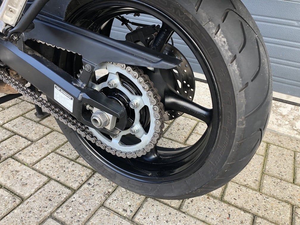 Nette Yamaha FZ6-S2 met ABS uit 2008, 1e eig, 33 dkm, koffers, etc €3850,-