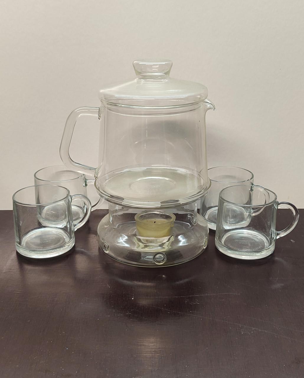 Compleet thee set glas DE