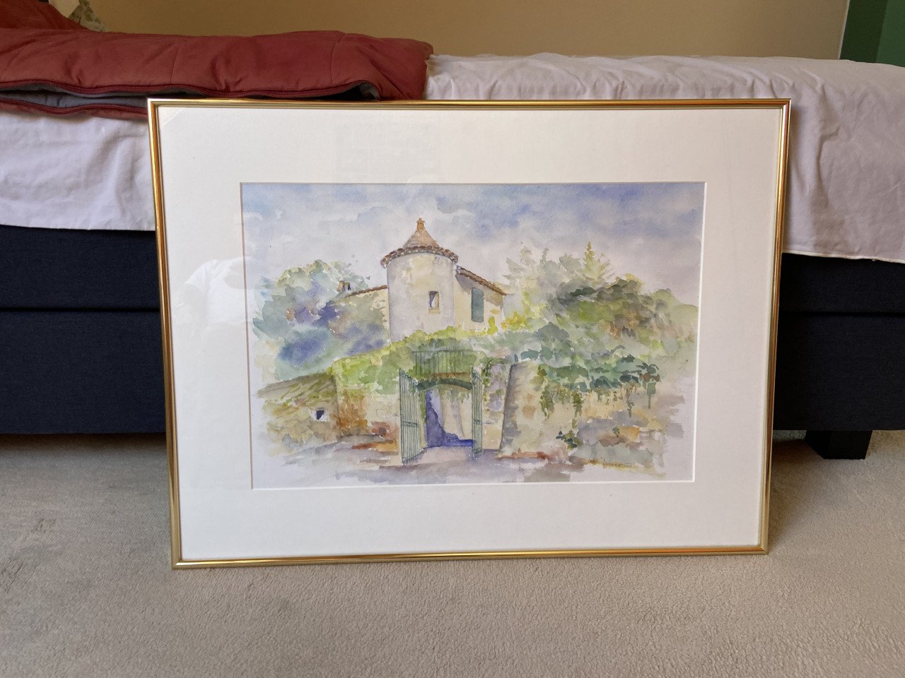 4 aquarellen