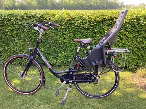 Gazelle Bloom moederfiets incl. achterzitje en bagagedragerverlenger