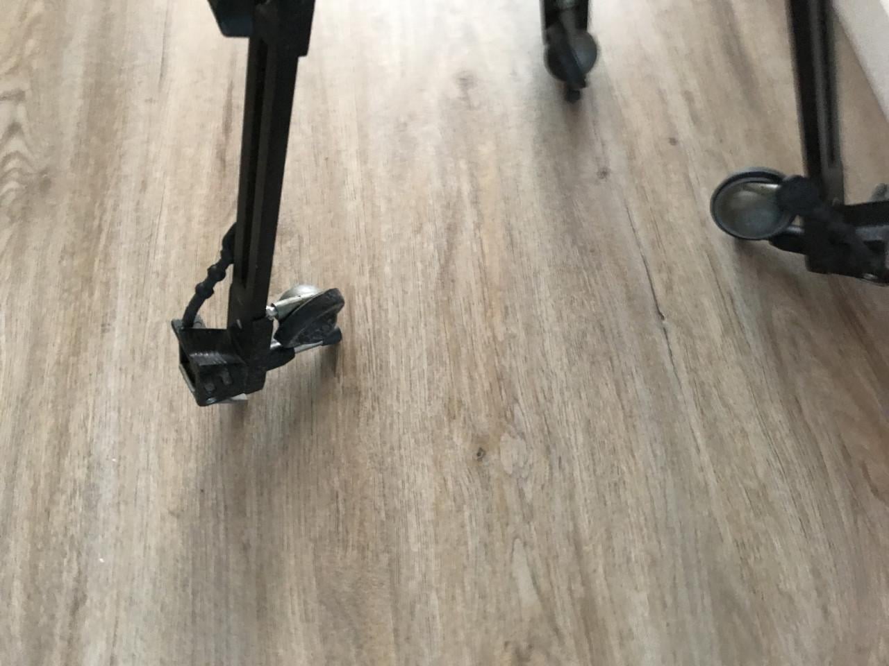 Inklapbare dolly voor foto/video-apparatuur (verrijdbaar onderstel)