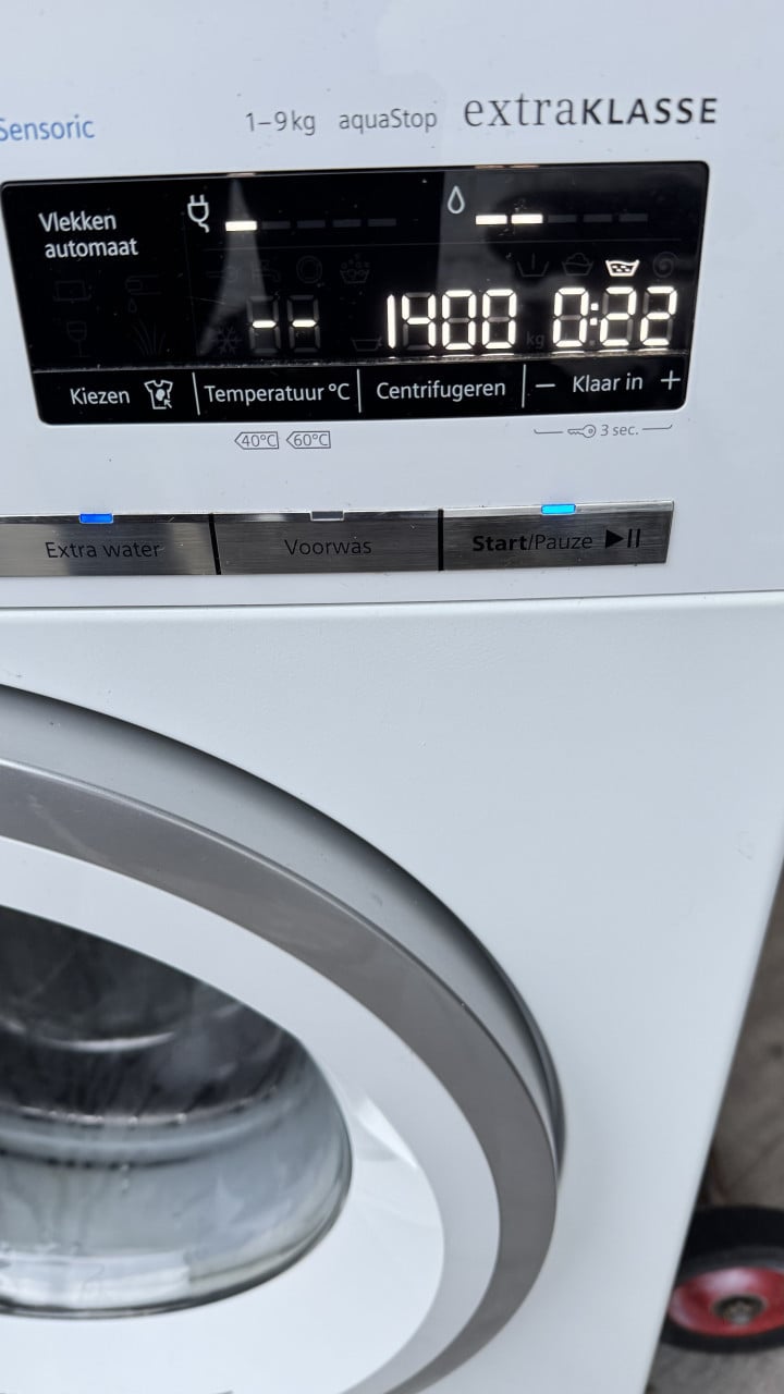 Siemens iq 700  extraklasse wasmachine