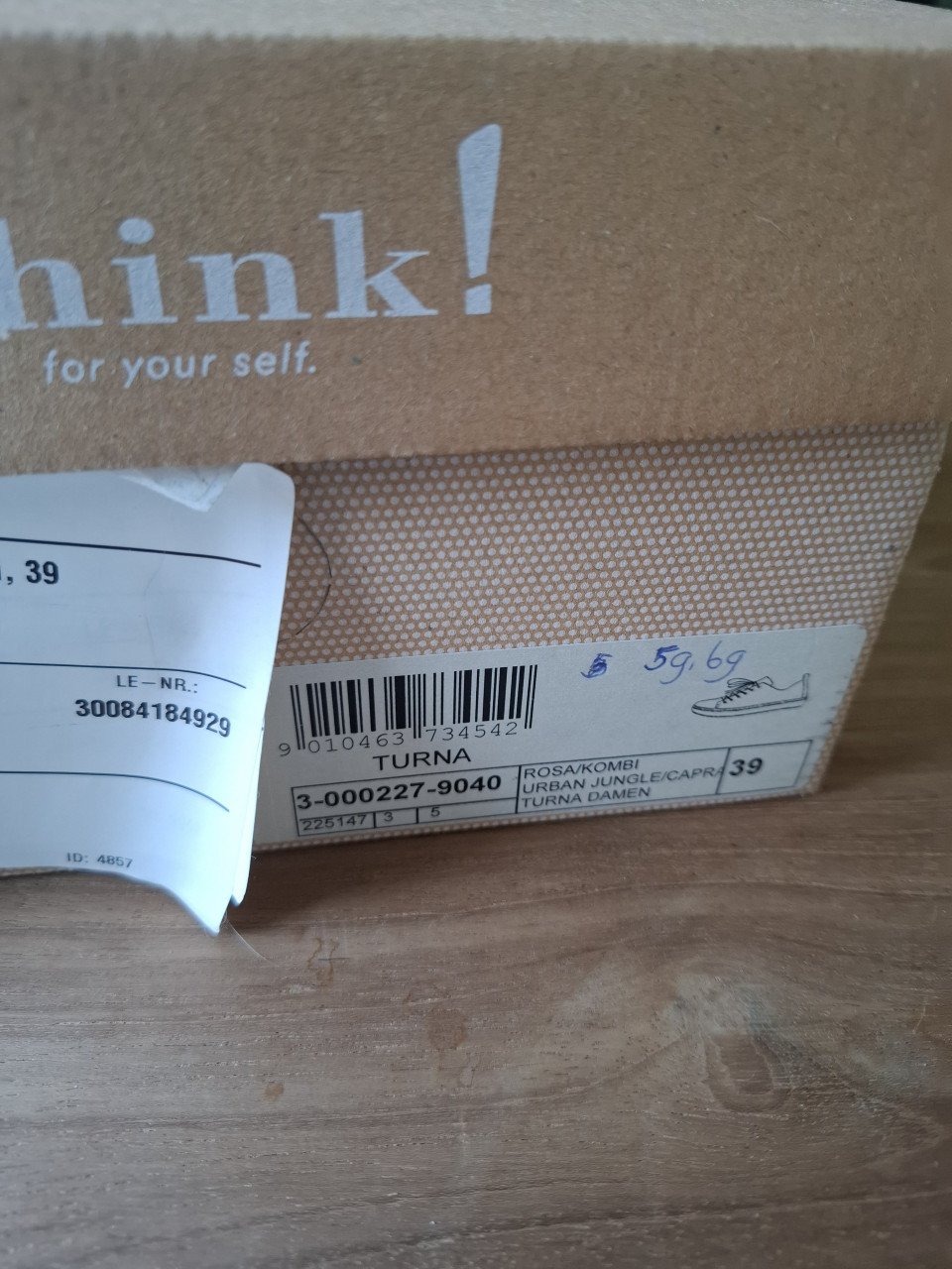 Think! Turna sneakers met bloemmotief maat 39