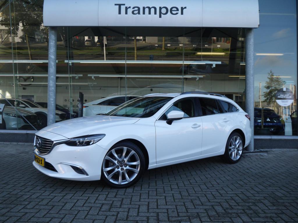 Mazda 6 sportbreak 2.0 skyactiv-g 165 gt-m line|bose|leer|rijklaar