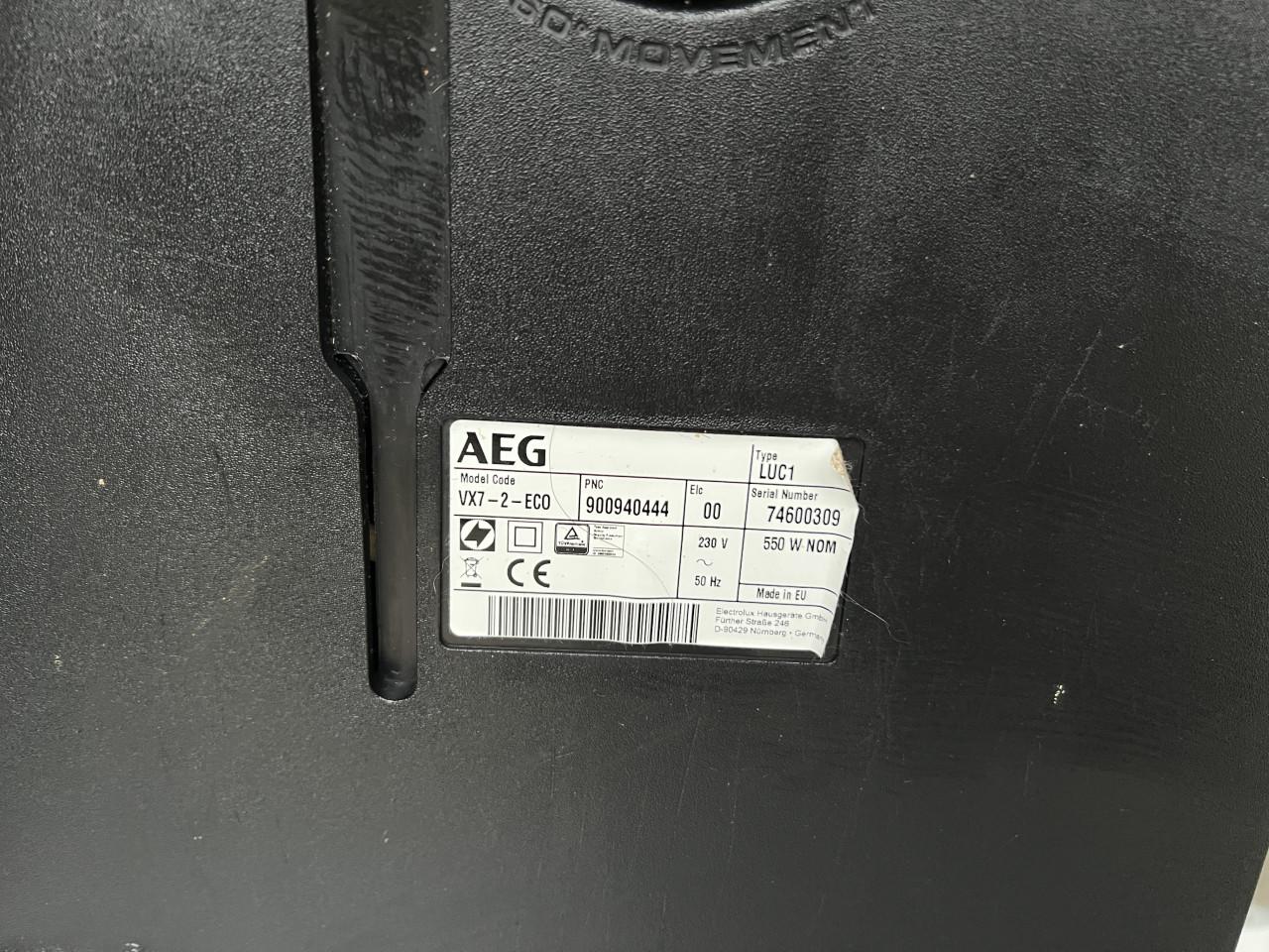 AEG VX7-2-ECO stofzuiger Zwart nieuwprijs €171,-