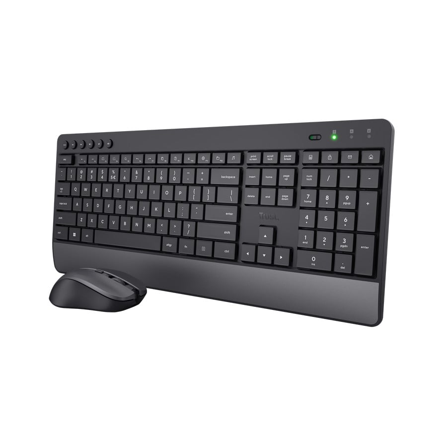 Trust Trezo - Draadloze Toetsenbord en Muis -Azerty-Nieuw