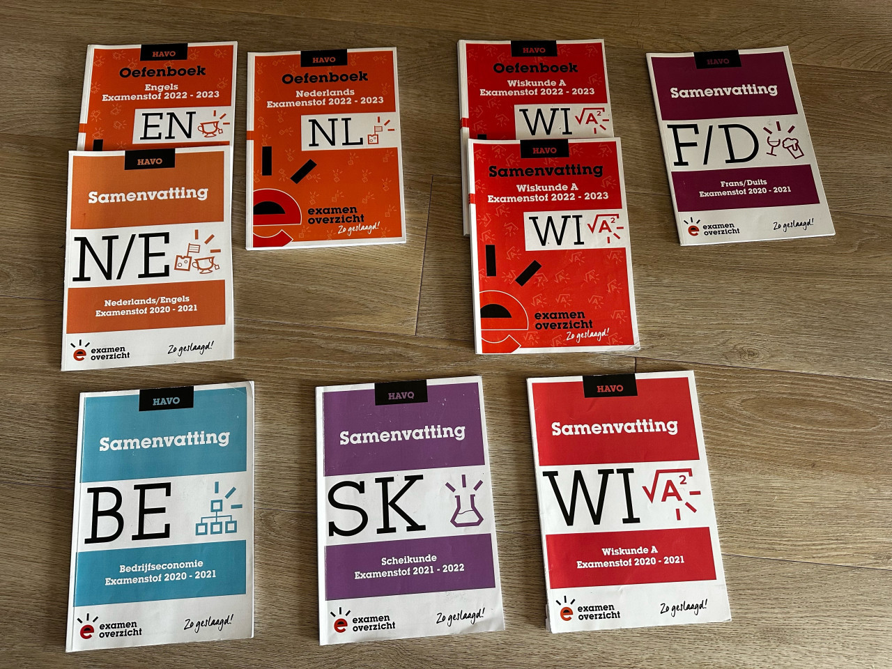 Havo examen oefenboek en samenvattingen