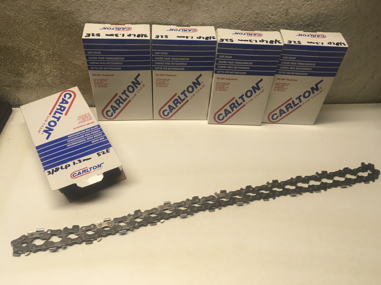 5X zaagketting voor kettingzaag dolmar, husqvarna etc gloednieuw