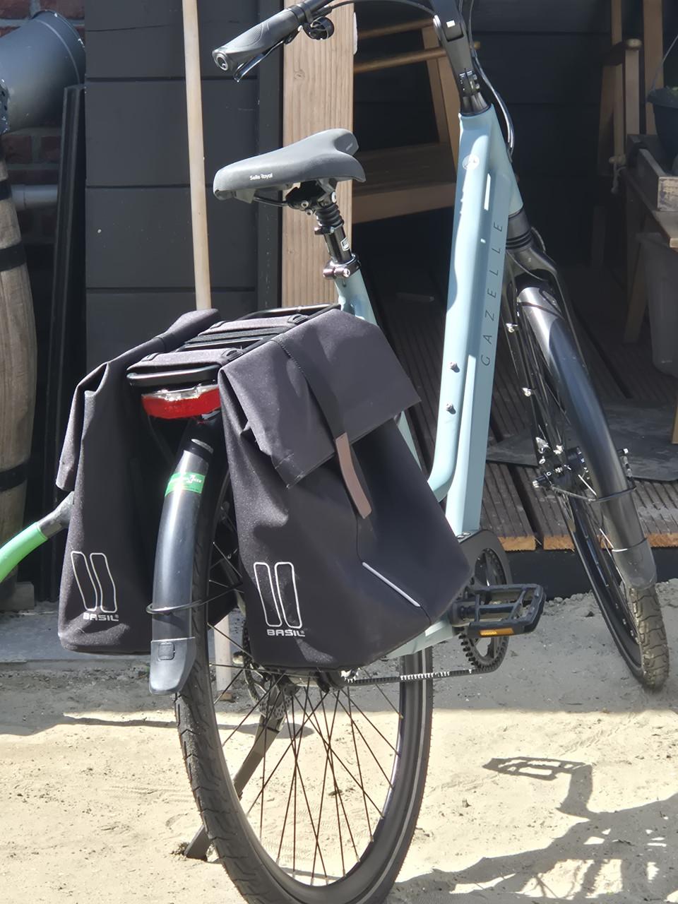 Dubbele fietstassen