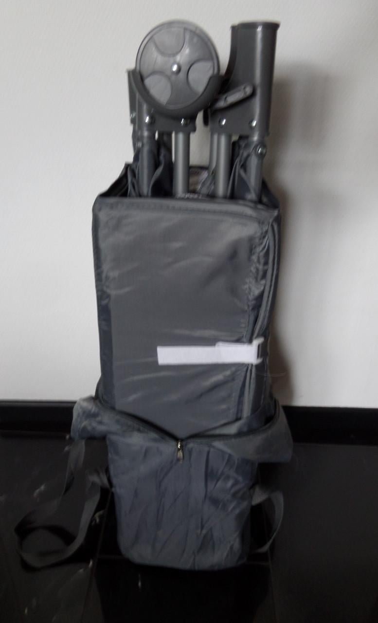 Campingbed met extra matras 120 x 60 cm