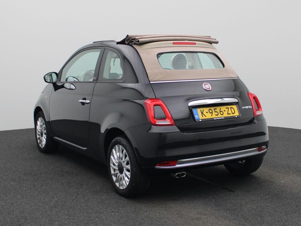 Fiat 500 C 1.0 hybrid lounge | cabrio | lmv | dab | bluetooth | climate con