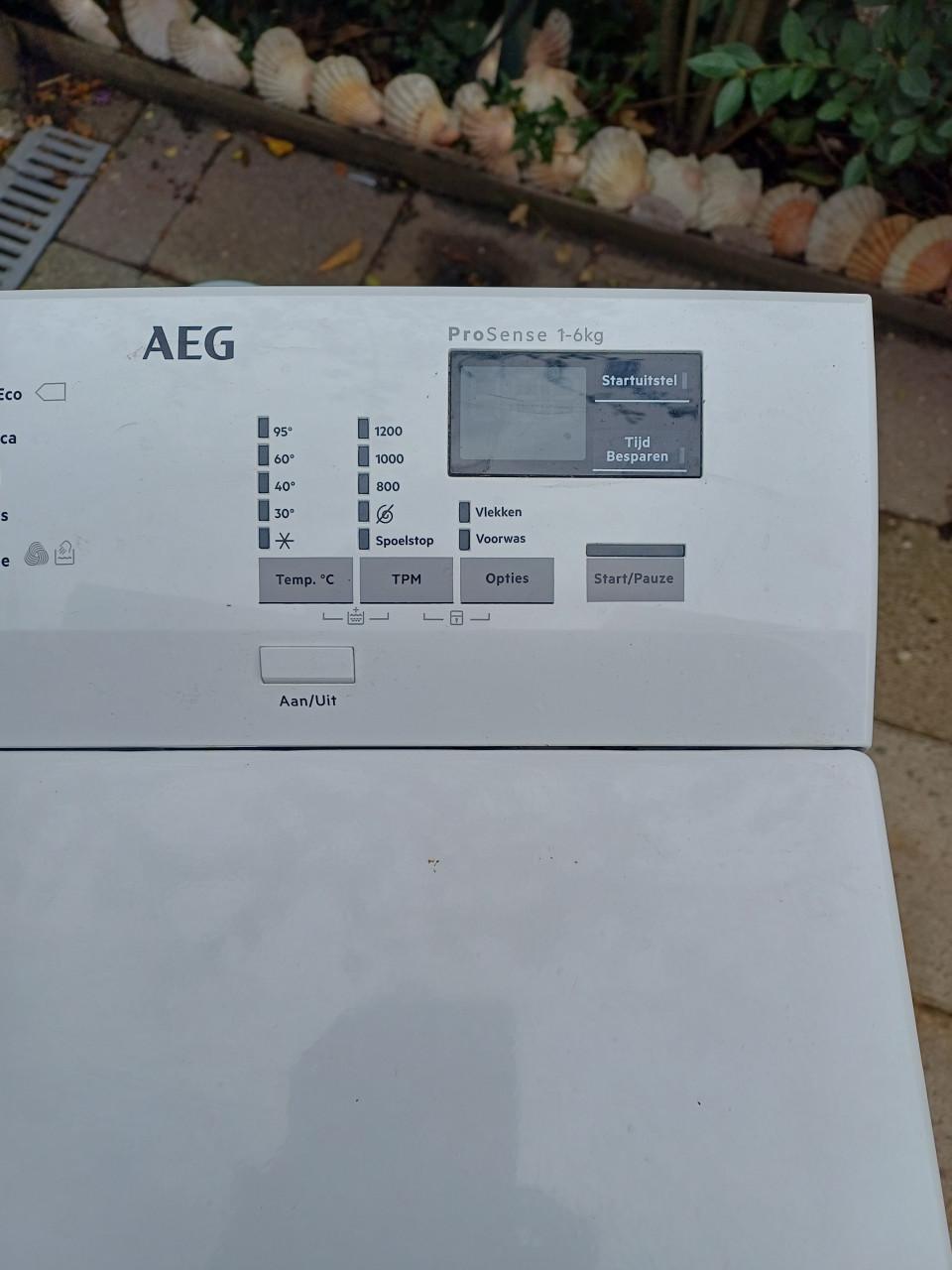 AEG wasmachine , bovenlader. 6000 serie lavamat
