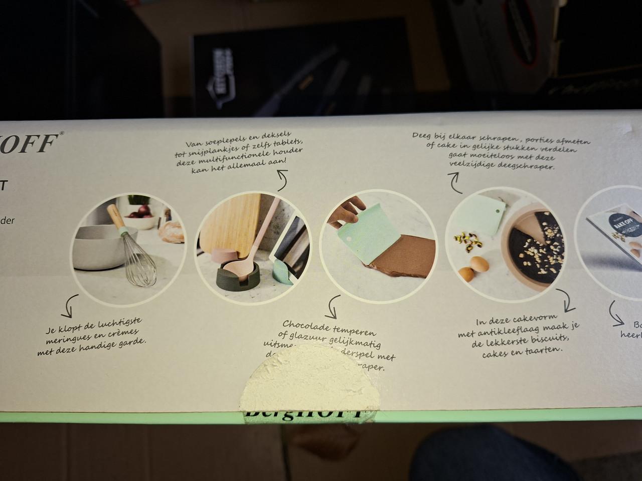 Restpartij nieuwe spullen