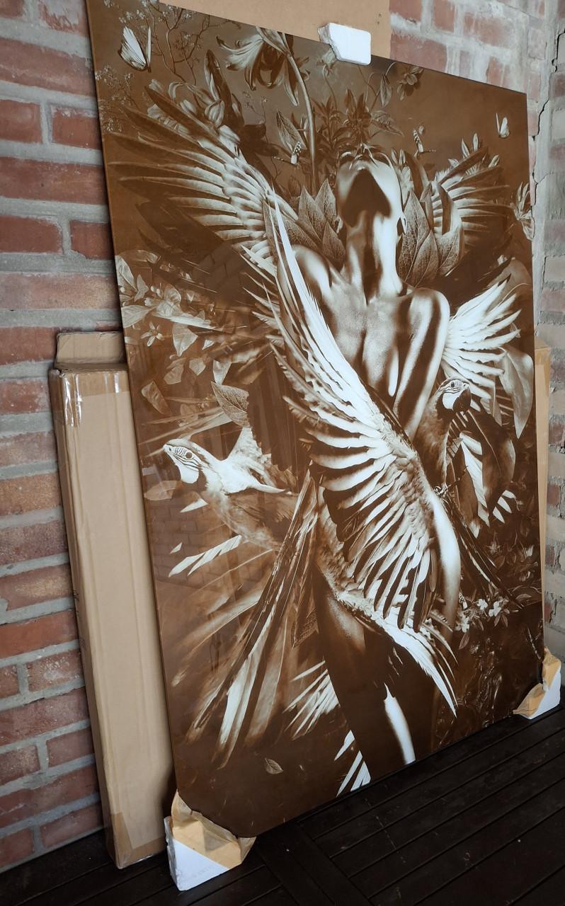 Glasschilderij Nieuw