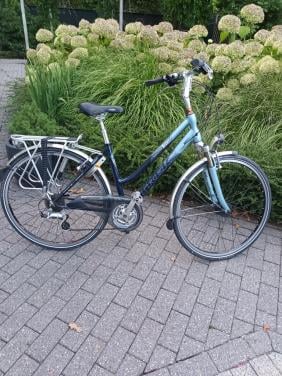 Dames en Heren fiets giant 600