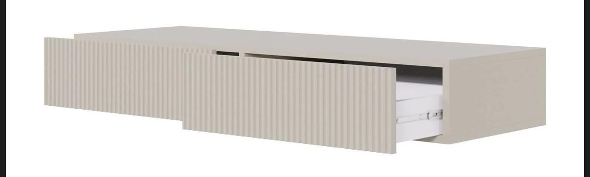 Zwevende kaptafel met lades nieuw!