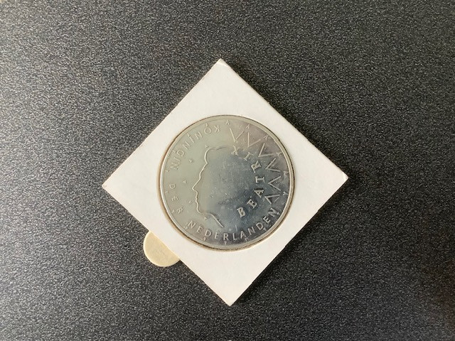 Beatrix, 50 gulden munt diverse jaartallen , zilver.