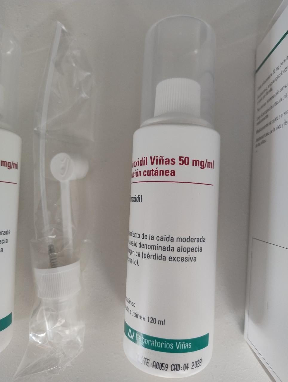 Minoxidil Viñas 50 mg/ml huidoplossing