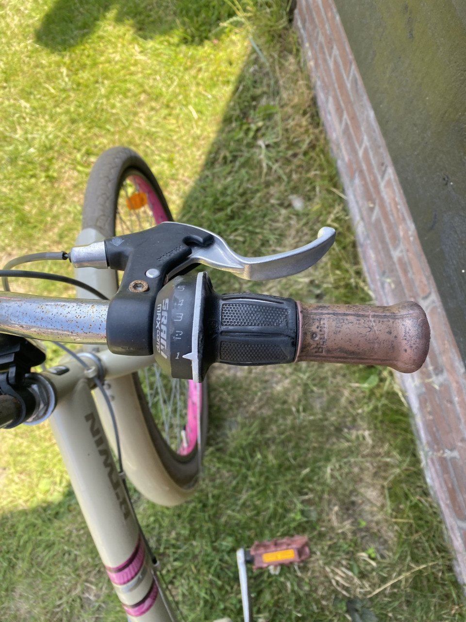 Fiets btwin 24 inch meisje