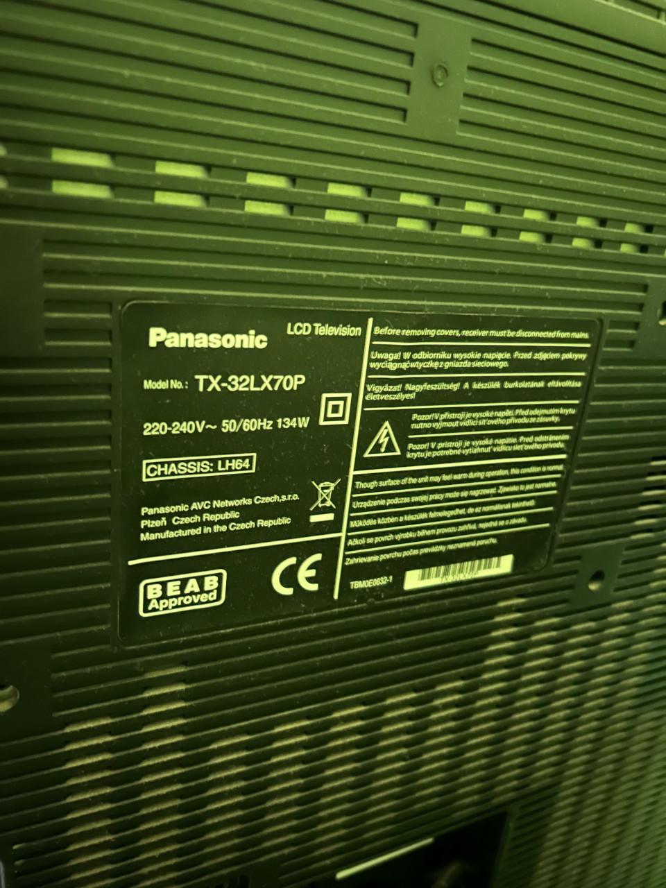 Panasonic Viera tx-32lx70p LCD televisie