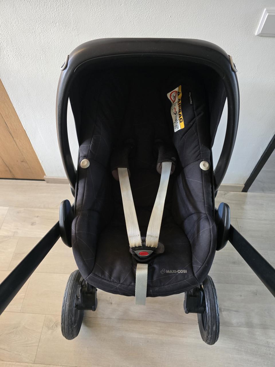 Dubatti kinderwagen + Maxi cosi en alle accessoires
