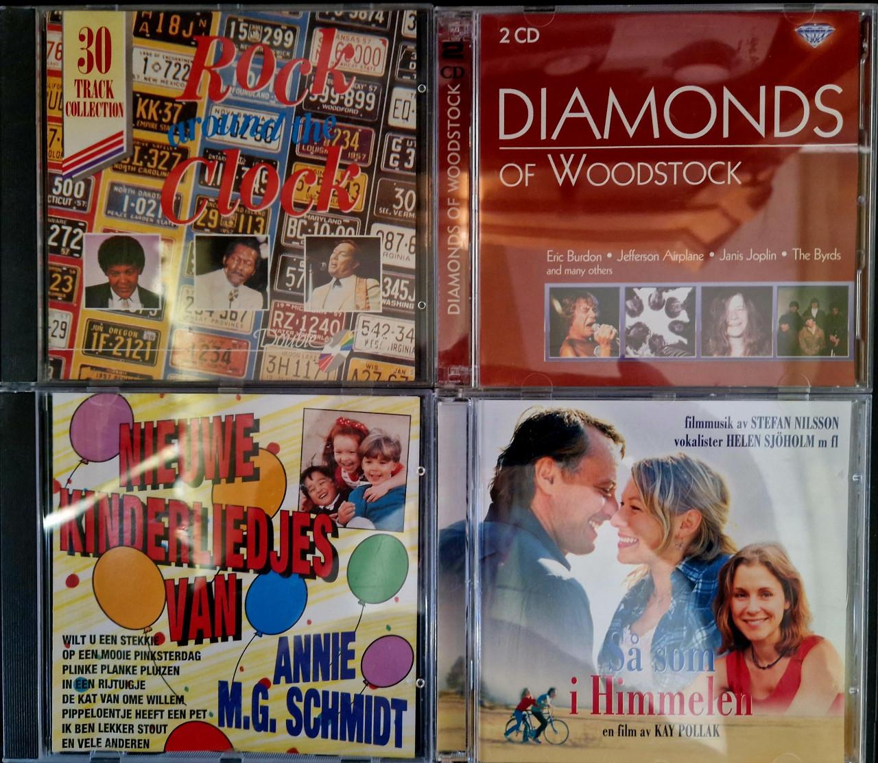 Partij CD's (138 stuks)