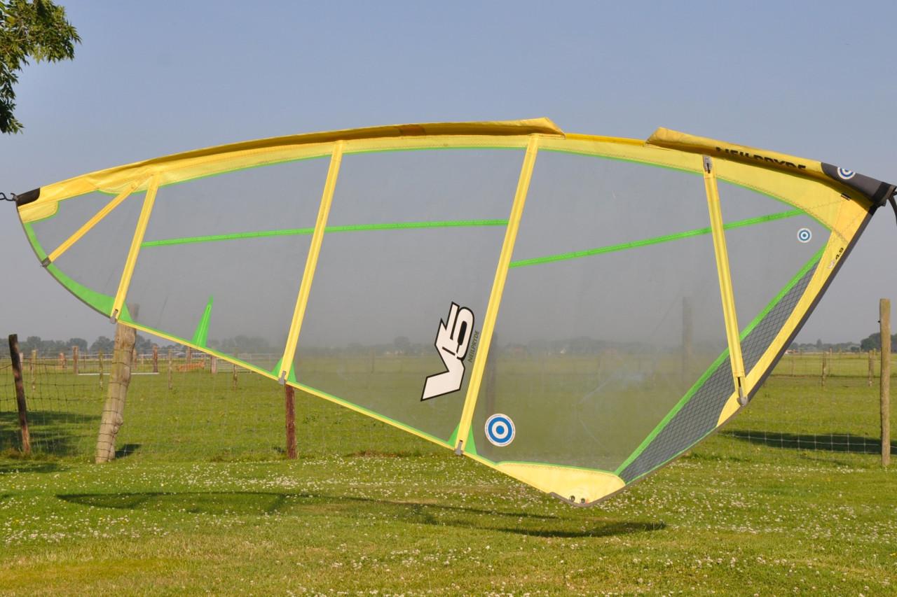 F2 Comet en F2 Ride, 3 zeilen zeer complete vaarklare set