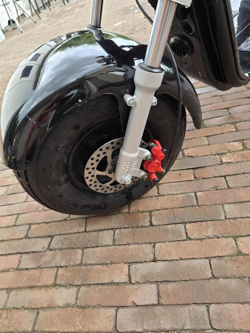 Citycoco electrische scooters geel kenteken als set te koop