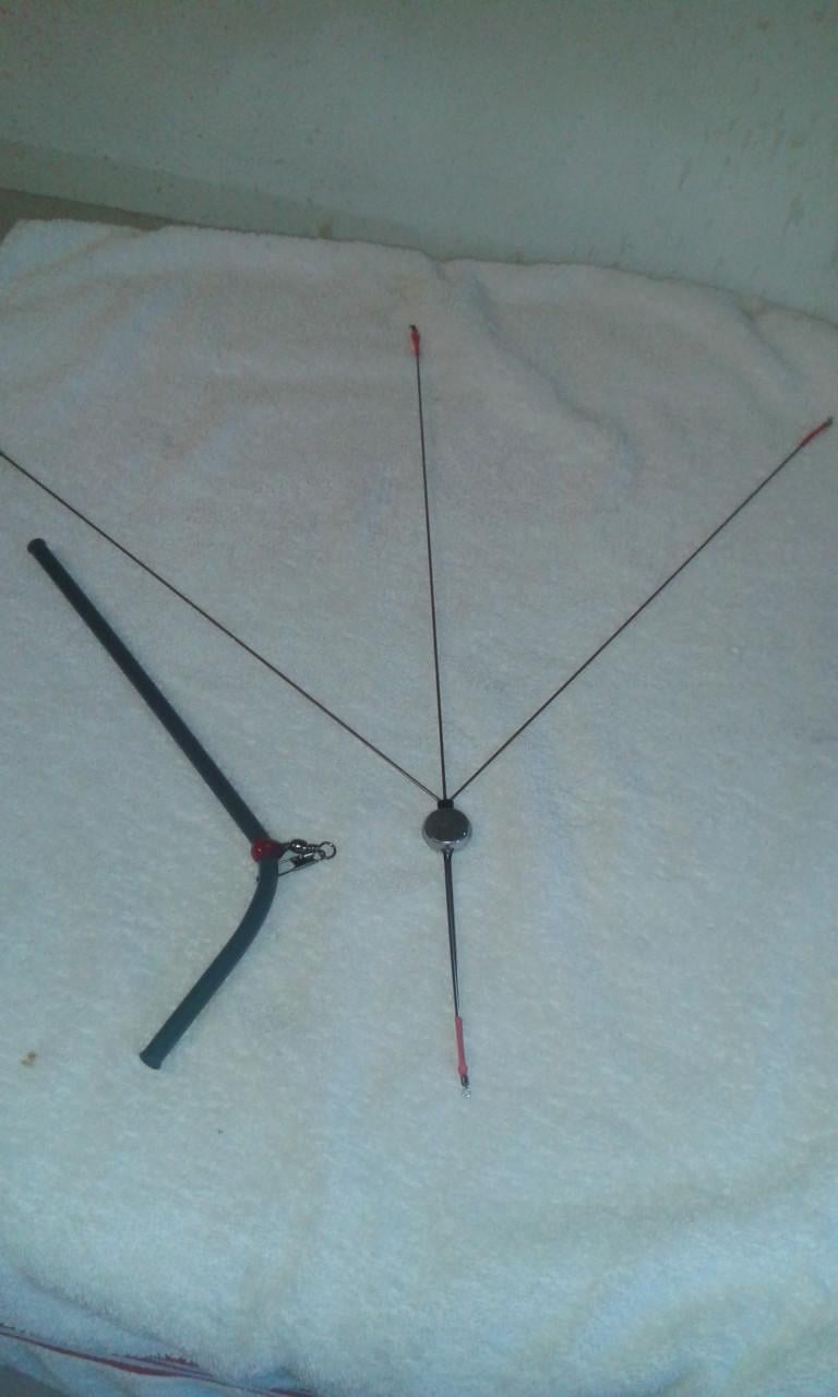 De Kippepoot onderlijn (licht verzwaard ) is er ook weer .