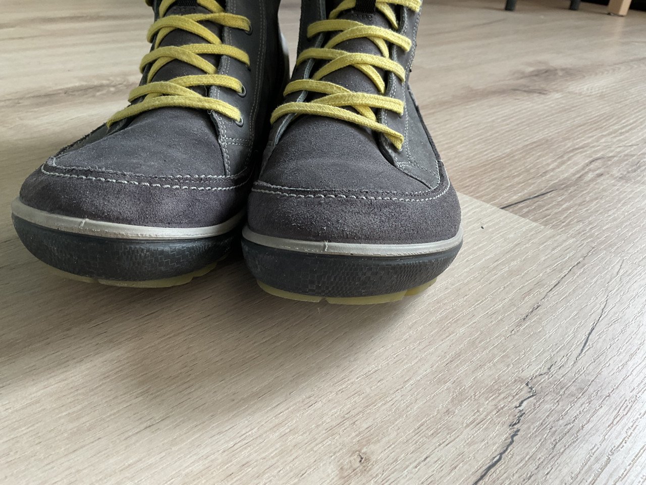 Ecco Biom hoge gore-tex wandelschoen sneaker, mt. 42, kleur grijs