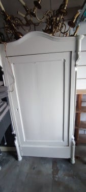 Vintage kledingkast / bergkast / kinderkast met lade 185 x 95 x 45 cm