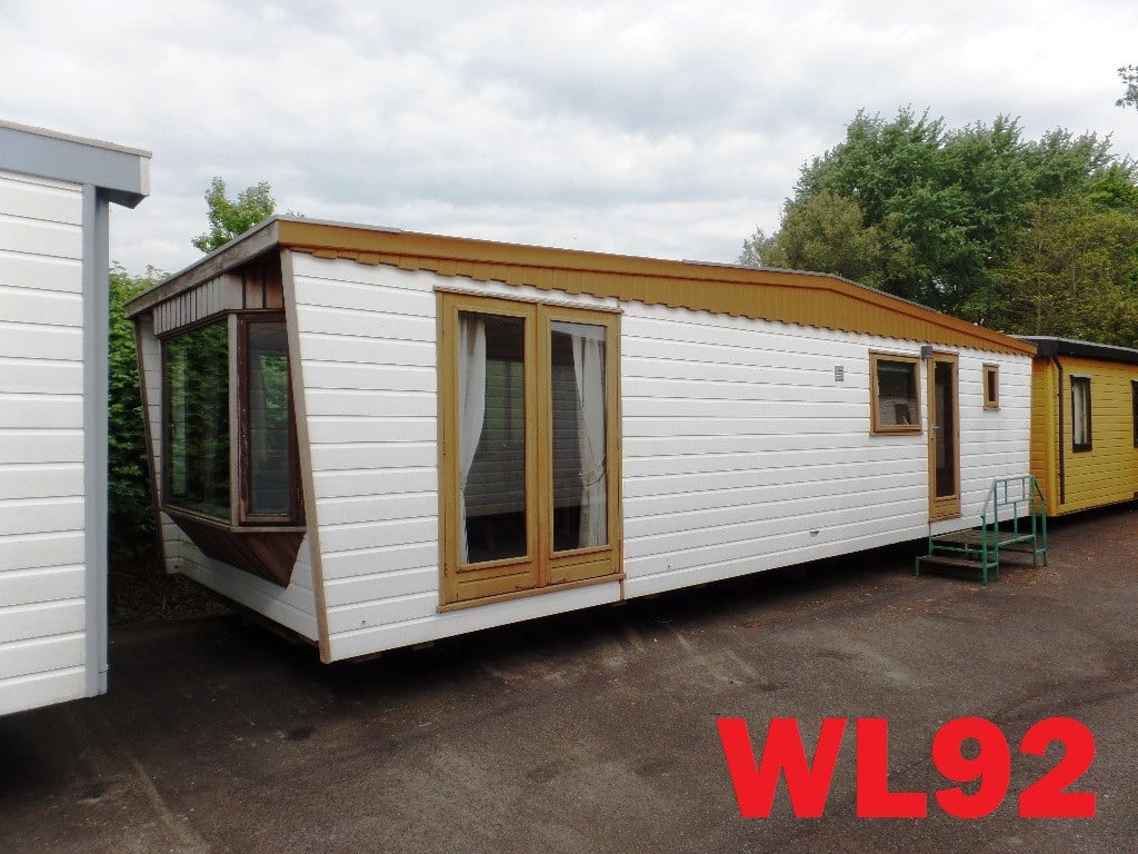 Diverse modellen opknap chalets + stacaravans voor handige klussers tot 6 p