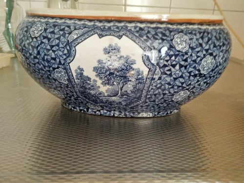 Oud Hollandse plantenpot