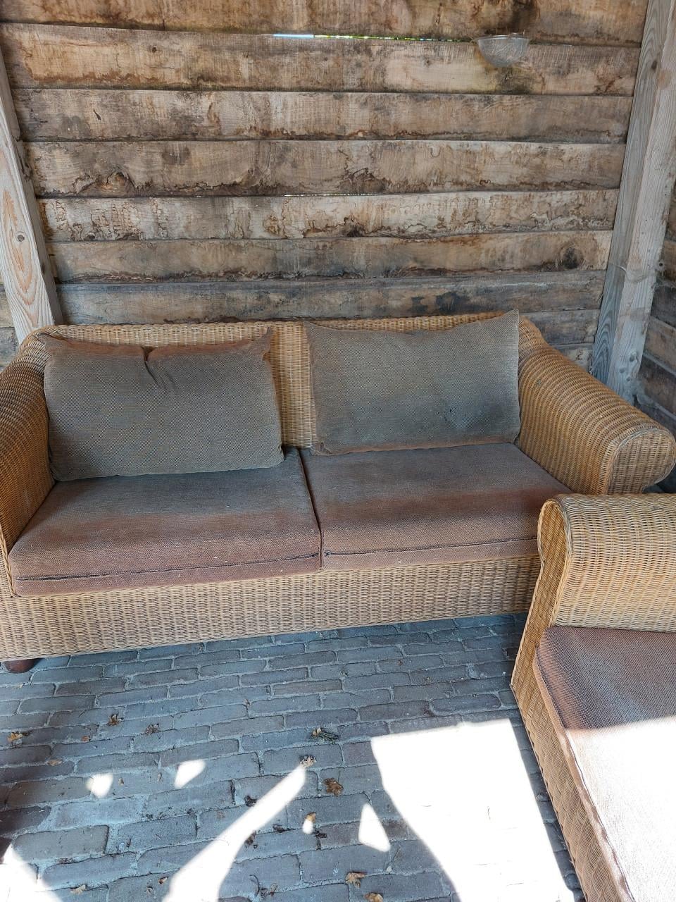 2 en 3 zits rotan lounge set