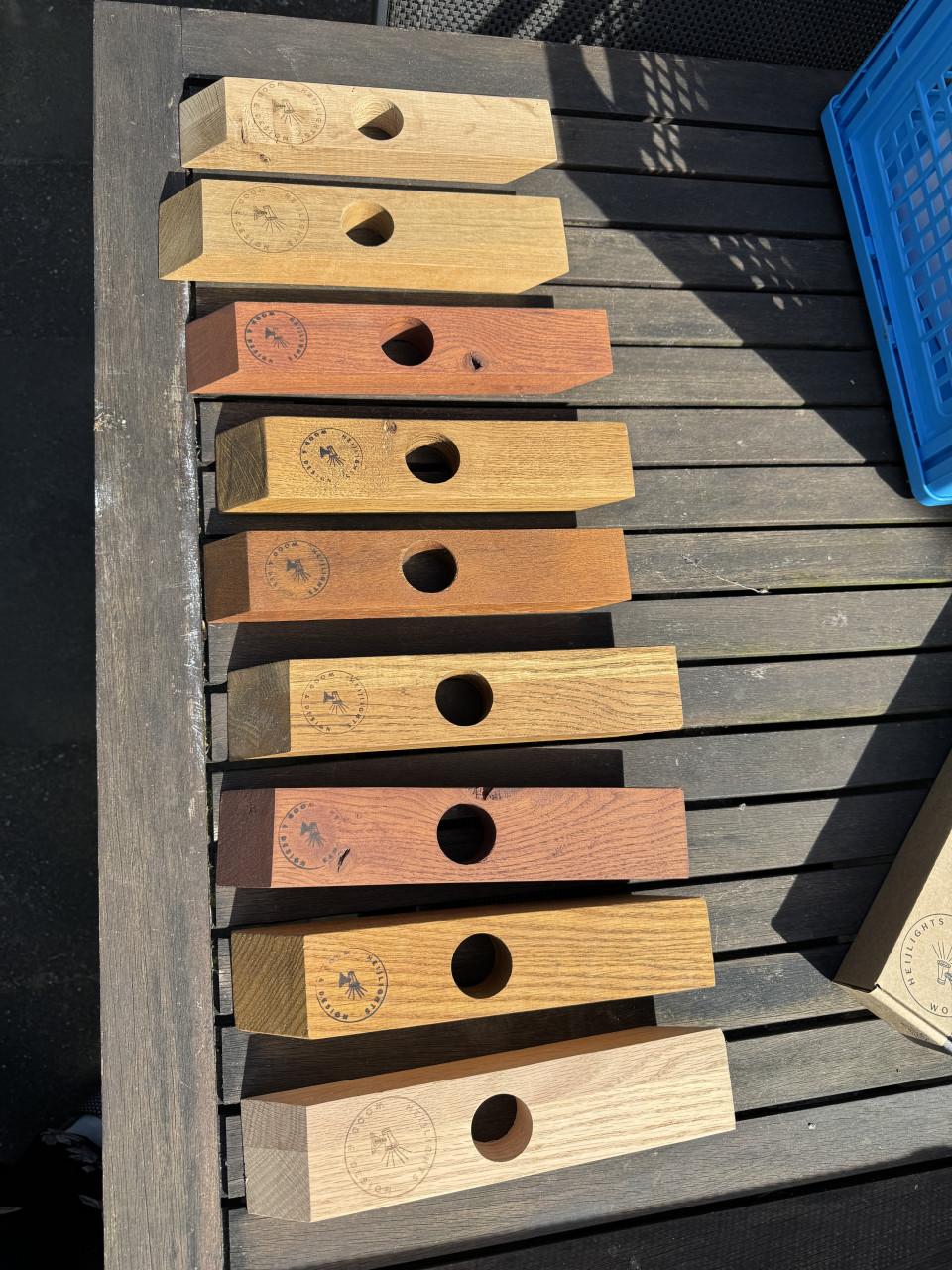 Handgemaakte balancerende wijnstandaards (nu incl. gratis cadeauverpakking)