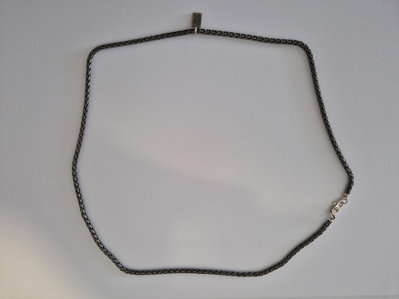 Buddha to Buddha George XS ketting Black Rhodium 60 cm -ZGAN